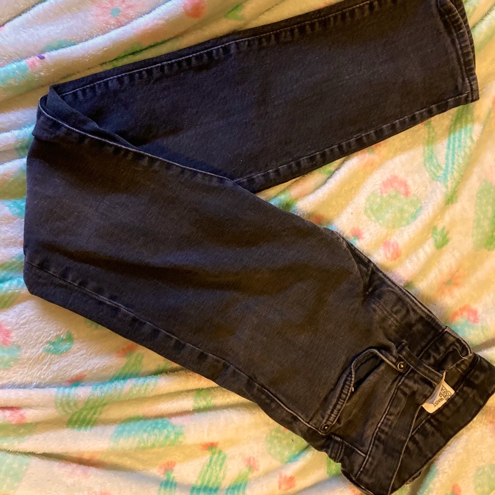 H&M 29/32 Black Jeans Low Waist Slim